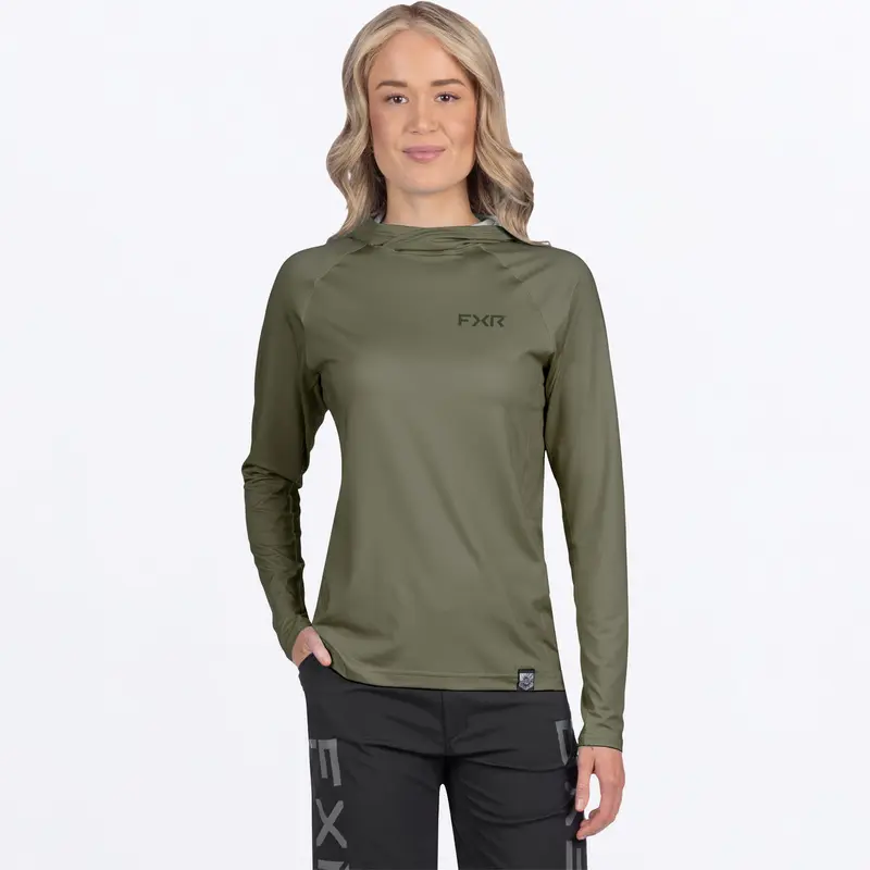 ATTACK UPF WOMEN'S PULLOVER HOODIE