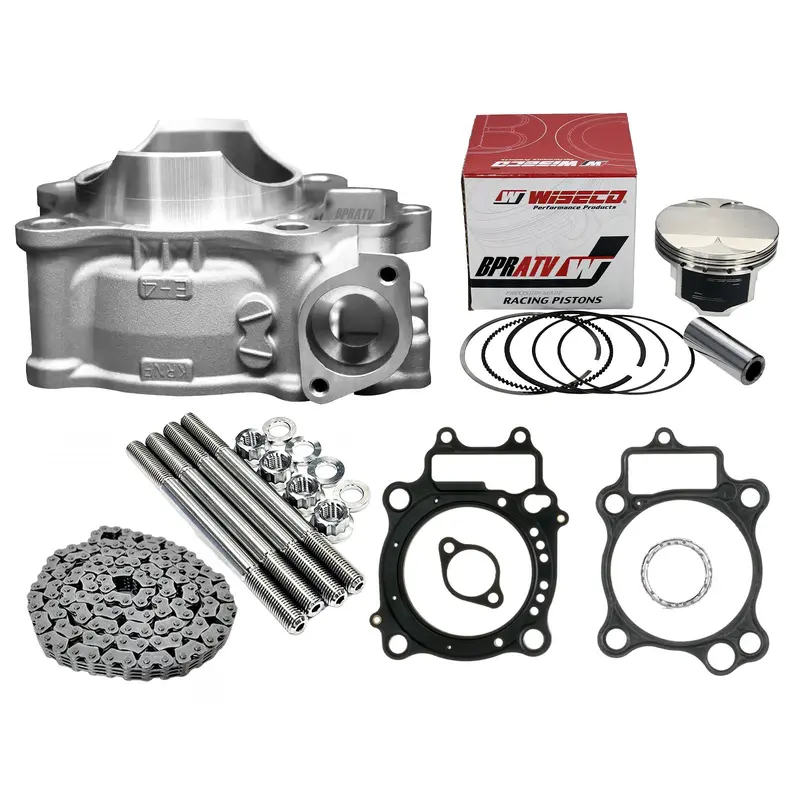 04-09 CRF250R CRF 250R OEM Big Bore 80mm Cylinder Complete Top End Rebuild Kit