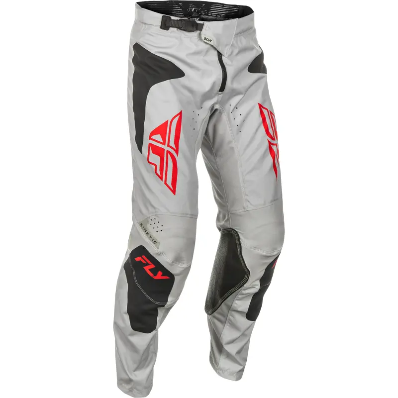 Kinetic Sym Pants Light Grey/Red/Black Sz 28
