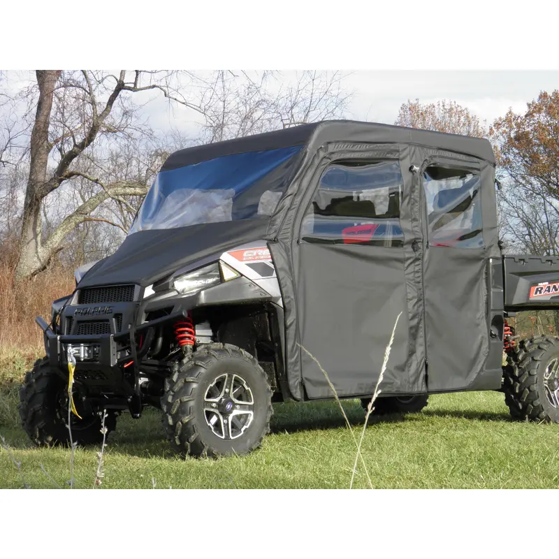 Polaris Ranger Crew 900 - Full Cab Enclosure with Vinyl Windshield