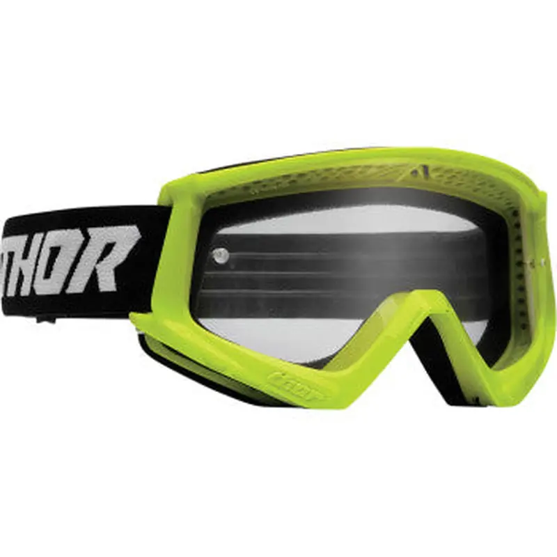 Youth Combat Goggles - Racer - Flo Acid/Black