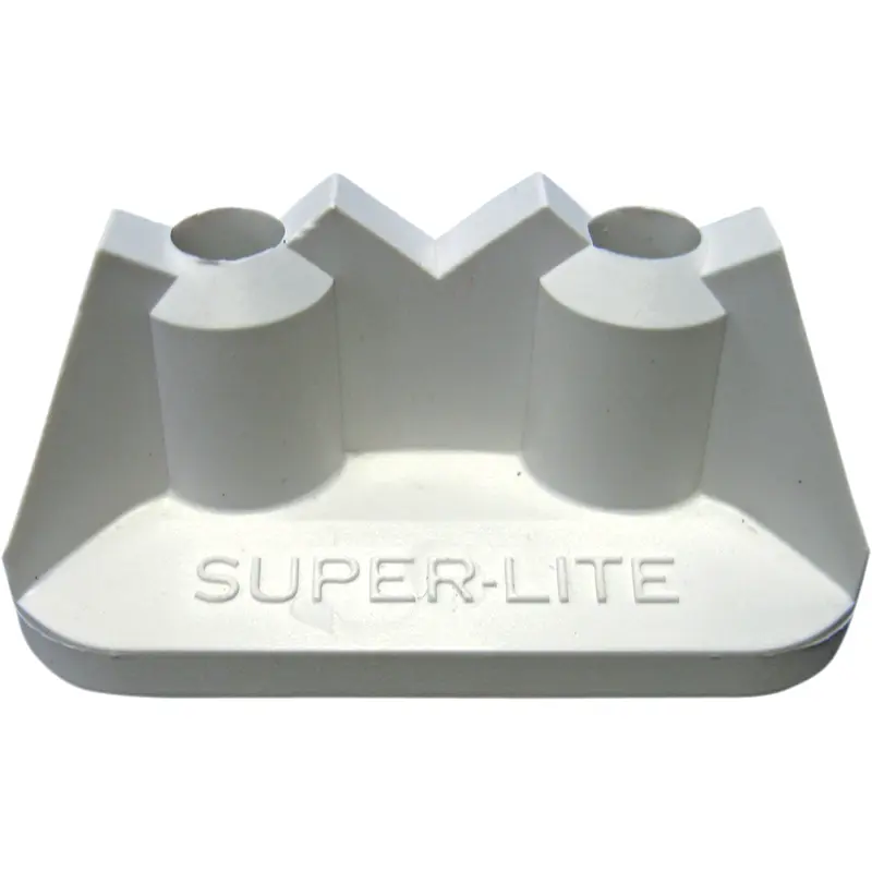 STUD BOY Double Backer Plates - White - For 2-Ply - 48 Pack 2512-P2-WHT