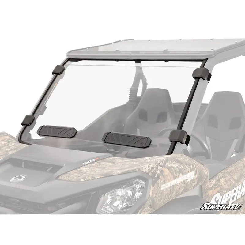 SuperATV Can-Am Maverick Trail Vented Full Windshield
