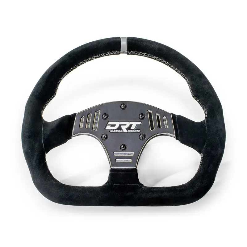 UTV D-Shape Suede Steering Wheel