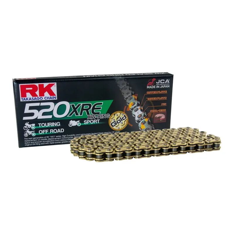 CHAIN RK GB520XRE x 120 GLD XW-RING