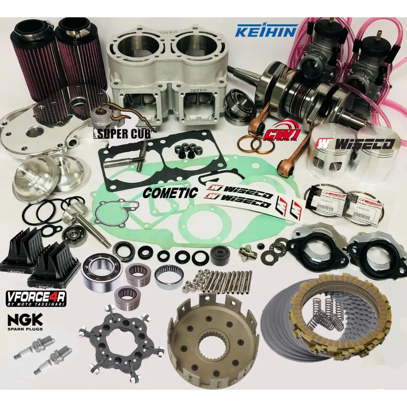 Banshee 521 Supercub 10 mil Super Cub Big Bore Complete Top Bottom Assembly Kit