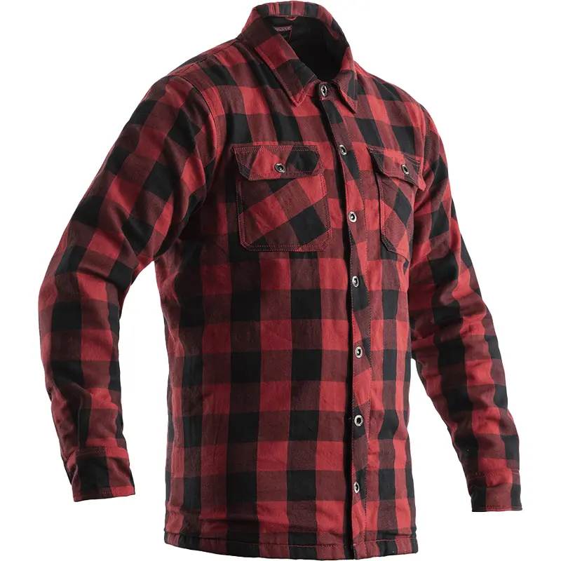 Kevlar Lumberjack Ce Shirt Red Check Textile Sm