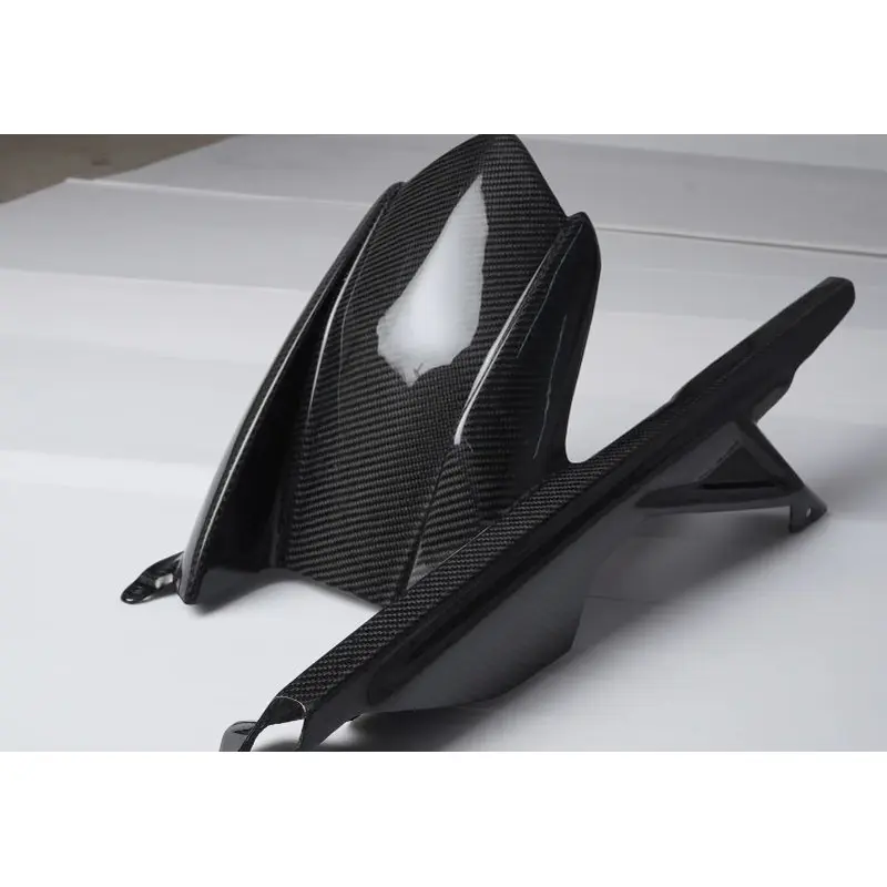Carbon Fiber Rear Hugger with Chain Case for BMW S1000RR 2020-2022