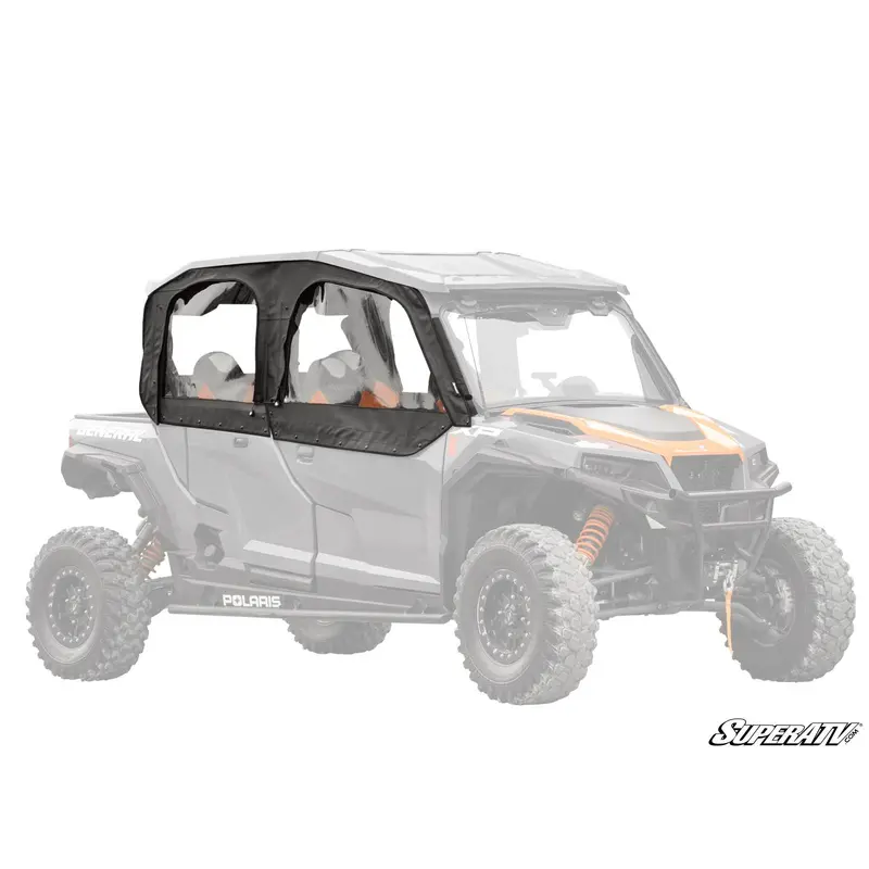SuperATV Polaris General 1000 Primal Soft Cab Enclosure Upper Doors