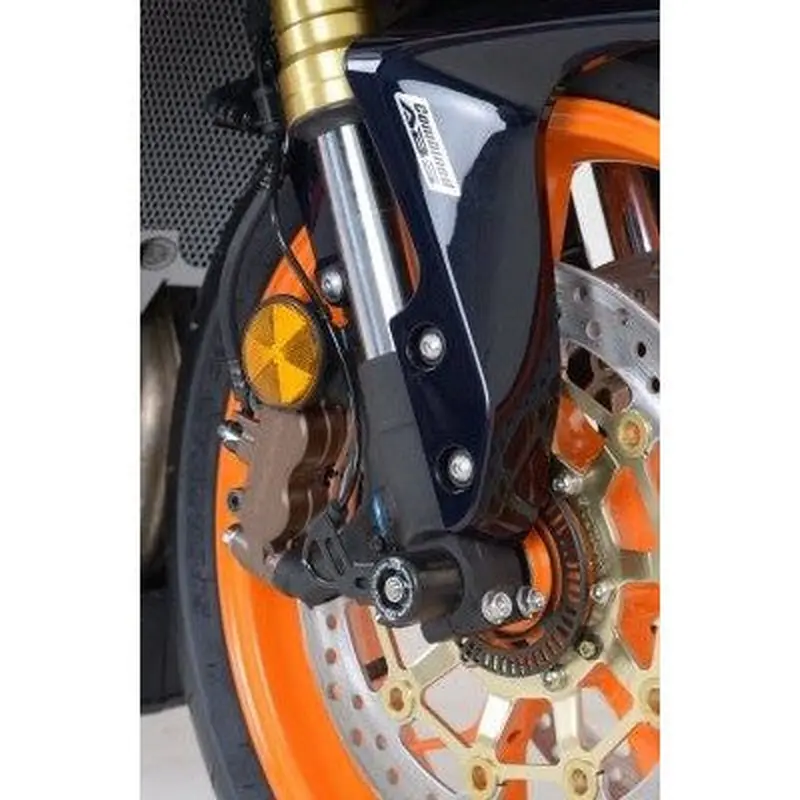 R&G Racing Black Fork Protectors For 2007-2016 Honda CBR600RR FP0061BK