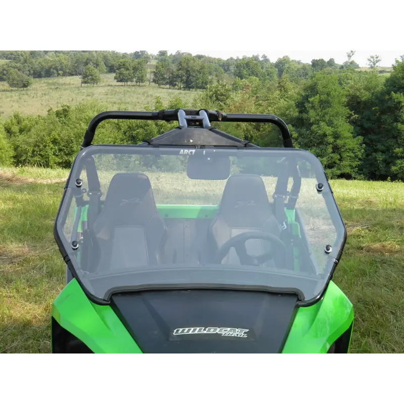 Arctic Cat Wildcat Trail - 1 Piece Scratch-Resistant Windshield