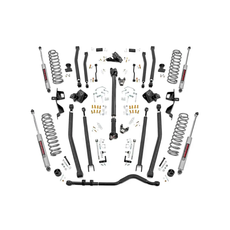 4 Inch Lift Kit | Long Arm | Jeep Wrangler Unlimited 4WD (2018-2023) | 61930
