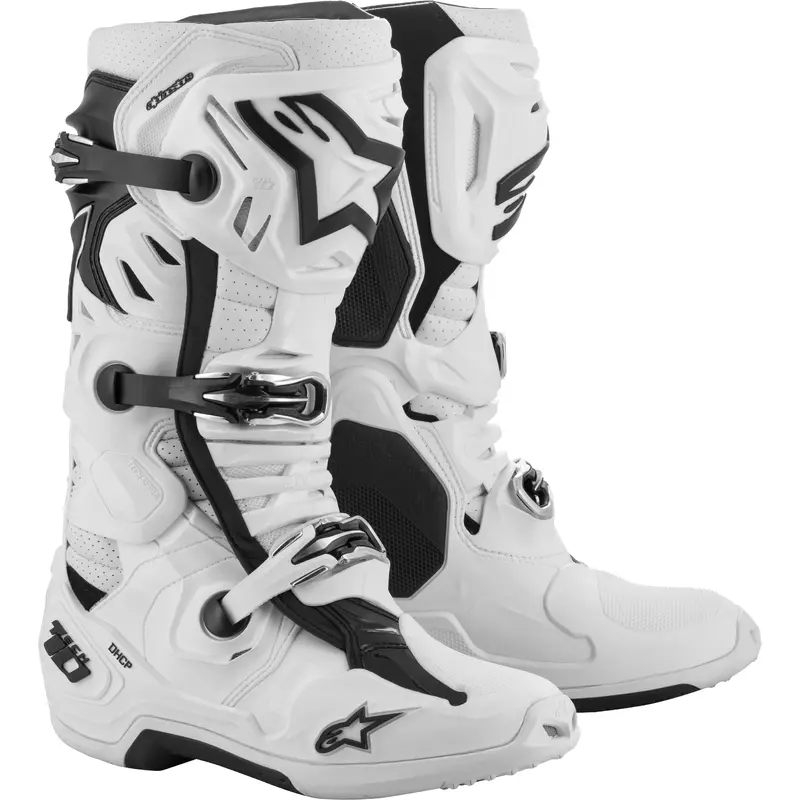 Tech 10 Supervented Boots White Sz 12