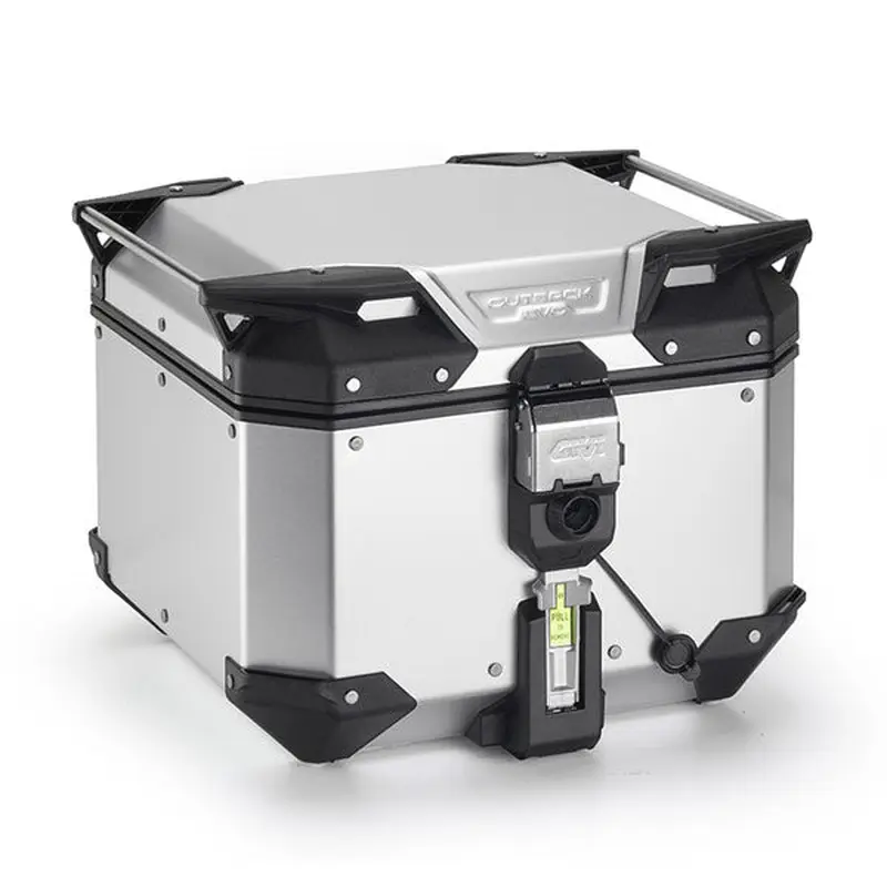 Givi Trekker Outback Evo Smart 42 lt Top Box Anodized