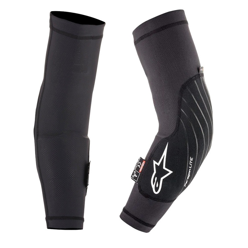 AlpineStars Youth Neck Brace - Youth L-XL - Black - White