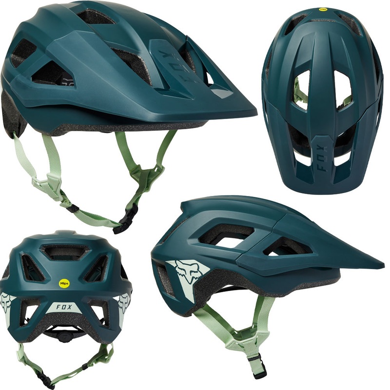 Fox Mainframe MIPS Helmet - S - Trvrs Emerald