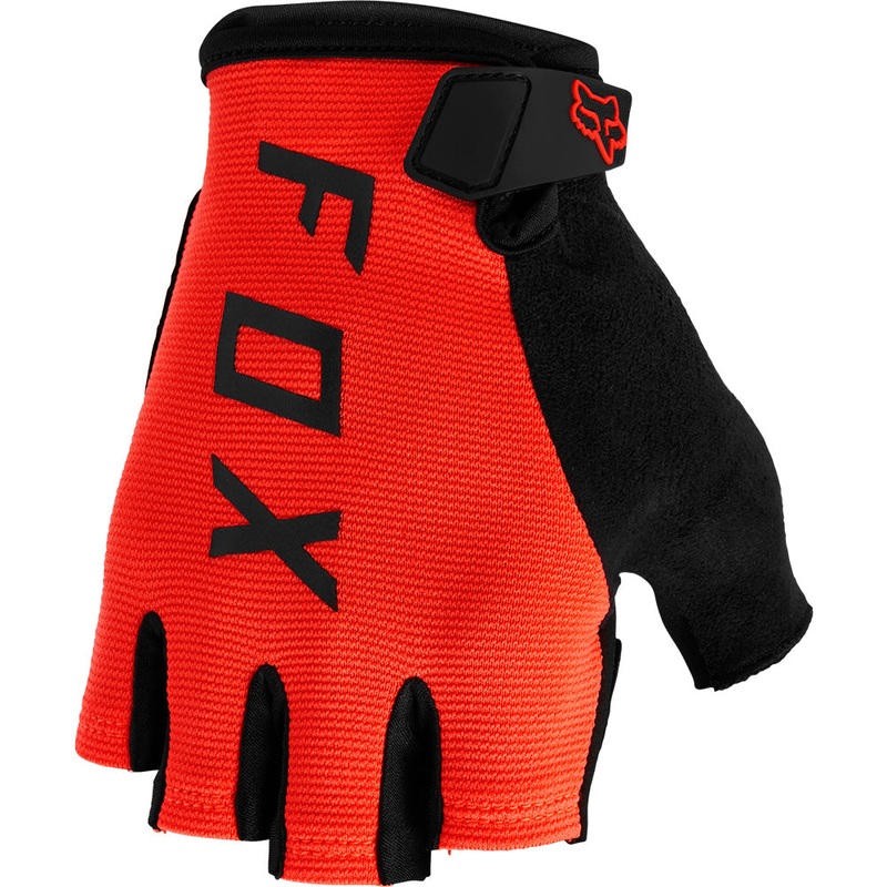 Fox Ranger Gel Half Finger Gloves - L - Fluorescent Orange