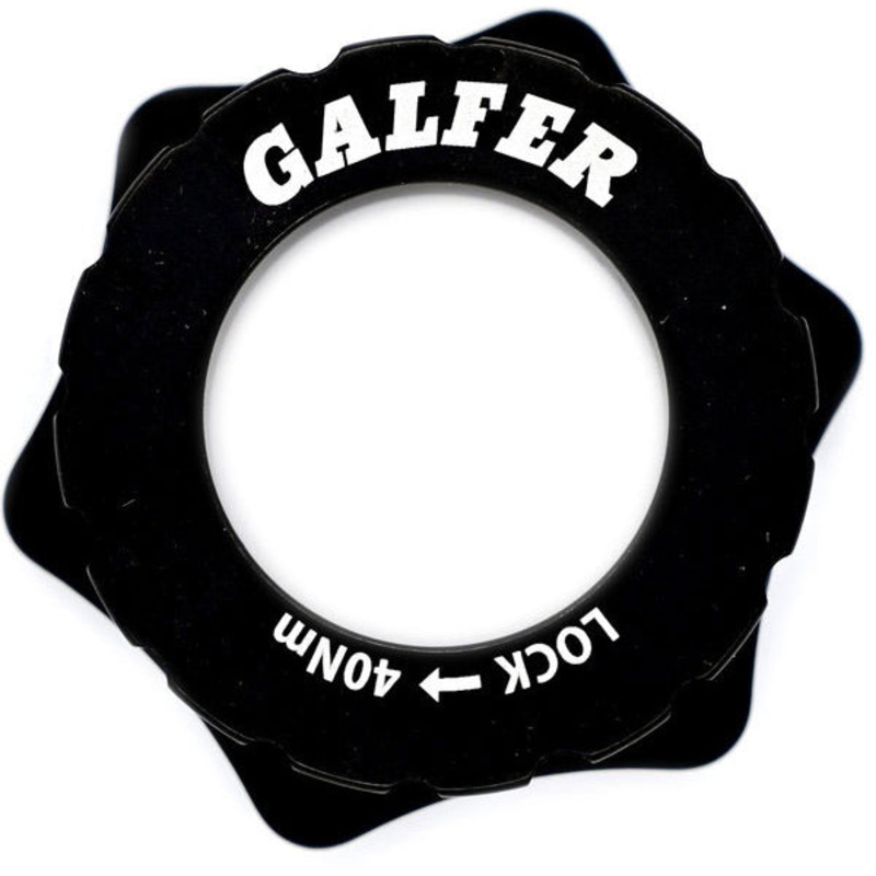 Galfer CB001 CentreLock to 6 Bolt Rotor Adaptor - Centrelock To 6 Bolt Adaptor - Black