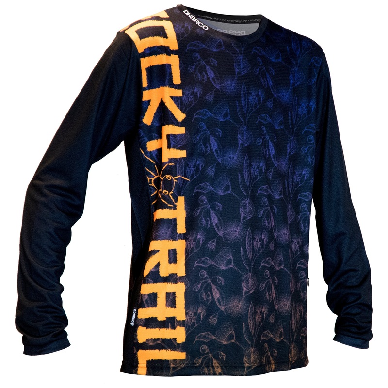 Rocky Trail X DHaRCO Youth Gravity Long Sleeve Jersey - Youth S - Rocky Trail