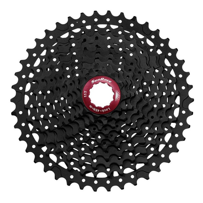SunRace CS-MS2 Wide Range 10 Speed Cassette - Shimano HG Splined - 11-40T - 10 Speed